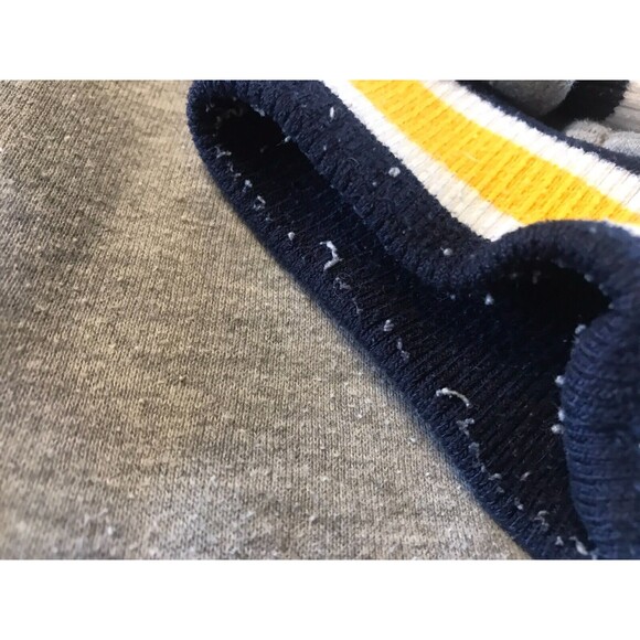 West Virginia Mountaineers Sweatshirt XXL WVU Colosseum Gray Crew Retro Y2K 90s - Picture 5 of 11